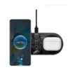شارژر بی سیم باسئوس مدل Digital LED Display 2-in-1 Wireless Charger 20W