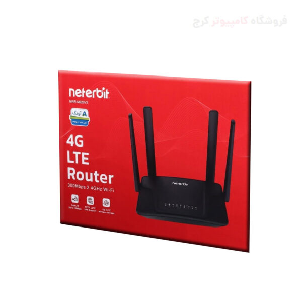 مودم روتر LTE 4G N300 بیسیم نتربیت مدل NWR-M920-V2