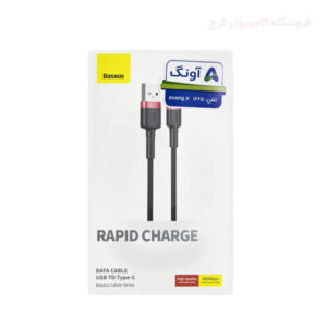 کابل شارژ تایپ سی Baseus RAPID CHARGE Cable طول 1 متر